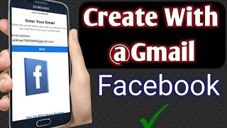 #Facebook #HowToCreateFacebookAccount How To Create Facebook Account With Gmail ID