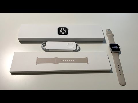 Apple Watch SE Unboxing: Silver! (Aluminum 40mm)