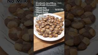 Cookies without Oven/ Maida/ Milk😱🔥In 20 Min. #trending #subscribe #support #youtubeshorts #cookies