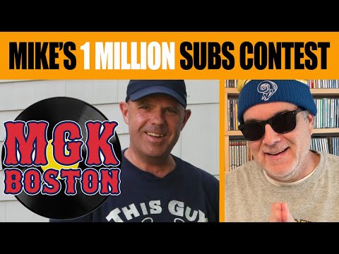 @MGKBOSTON One MILLION Subs Contest // vinyl community // wedding songs // contest