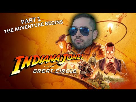 Indiana Jones and The Great Circle | Full Playthrough - LIVE | Part 1 - Intro, University, Vatican