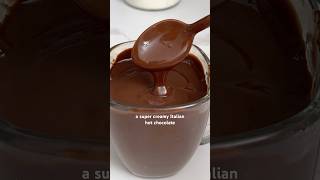 Italian Creamy Hot Chocolate #easyrecipes