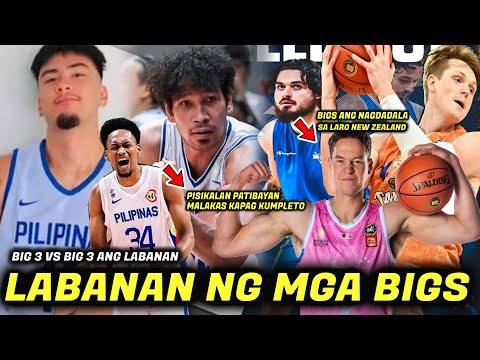 Labanan ng mga Bigs KAI SOTTO AJ EDU FAJARDO. New Zealand Bigs ang Nagdadala ng laro Big 3 VS Big 3!