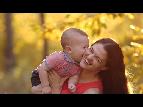 #mother and son laughing in the park. # A Mother's Love: The Deepest Bond with Her Child.