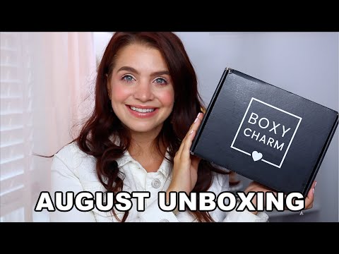 BOXYCHARM AUGUST 2020 UNBOXING