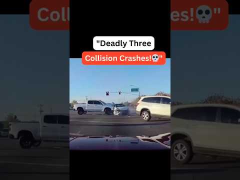 "Three-collision crashes are a deadly risk on the road! ⚠️🚗 With the Woodman Dashcam,  #CrashProof