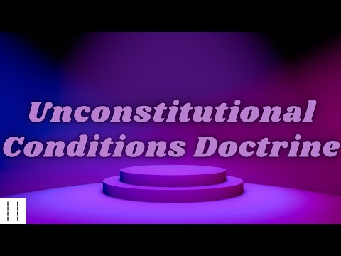 Basics 101: Unconstitutional Consideration Doctrine (Preview)