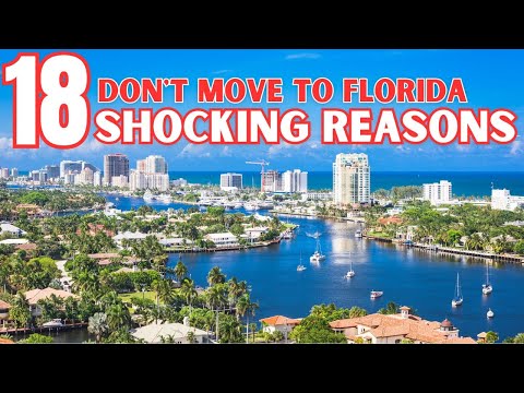 18 Shocking Reasons Not to Move to Florida in 2024