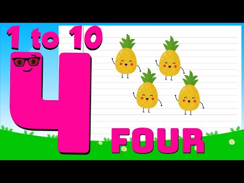 Learn Numbers From 1 to 10 - Learning to Count the Numbers - Learn Numbers for Kids