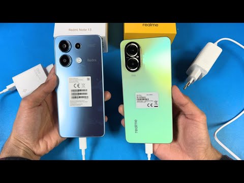 Redmi Note 13 vs Realme C67 - Battery Charging Speed Test! (33W)