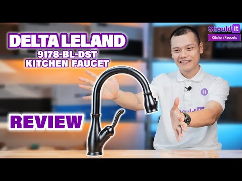 Delta Leland Kitchen Faucet Review (9178-BL-DST) - Shouldit Kitchen Faucet Series