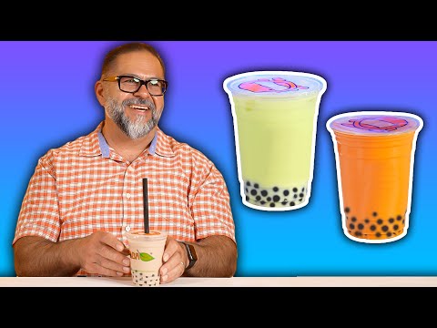 Mexican Dads try BOBA for the first time