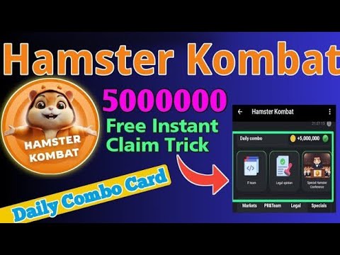 Hamster Kombat Daily Combo Card || Today: 28/06/2024 || Claim 5M Coins to Hamster Kombat Wallet