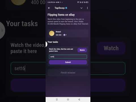 TapSwap Flipping ltems on eBay #foryou #tapcoin #onlinebusiness #tapswap #bitcoin #bitcoinpayments