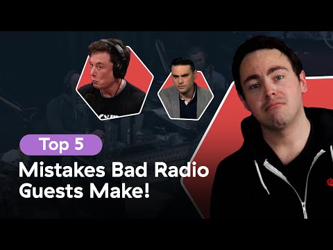 5 Mistakes Bad Radio Guests Make (And Ways to Avoid Them)