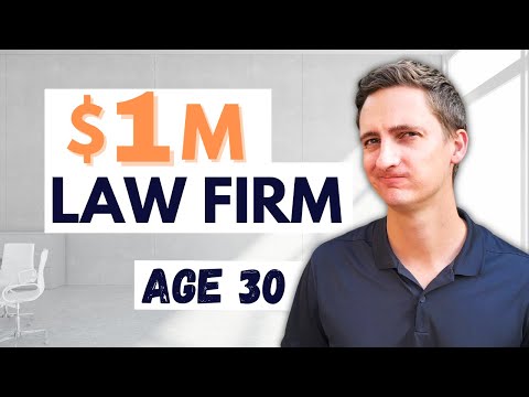 How i bought a MILLION $ law firm at age 30