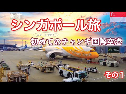 空港からすでに豪華！思った以上に進んでいました【週末シンガポール旅vol.1】