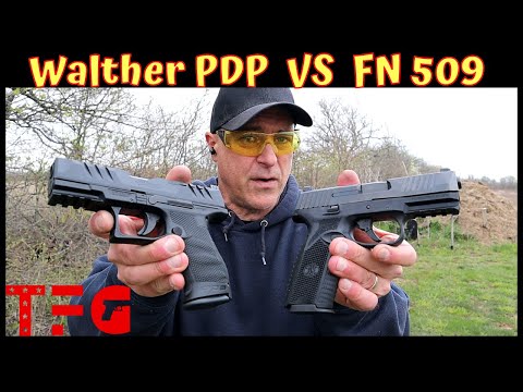 Walther PDP VS FN 509 (Range Comparison) - TheFirearmGuy