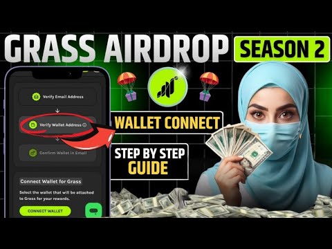 🤑New Earning Website || Grass Airdrop Wallet Connect season 2• Online Earning In Pakistan