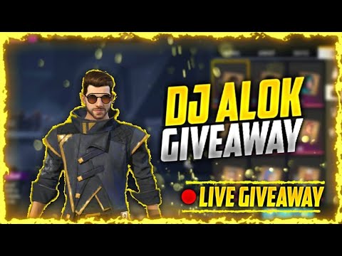 DJ ALOK AND DIAMONDS GIVAWAY #FREEFIRELIVE