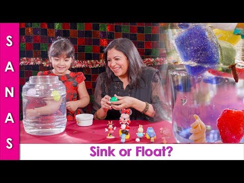 Sink or Float Fun Science Activities for Kids in Urdu Hindi - RKK