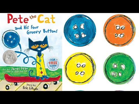 #018 | BIN & BIN |  Bedtime Stories | Pete The Cat and His Four Groovy Buttons.