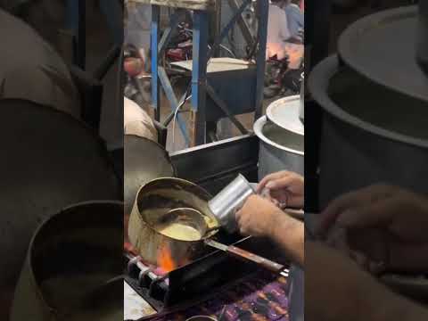 Street Food Around the World - 🔥smooth cooking Chai Tea