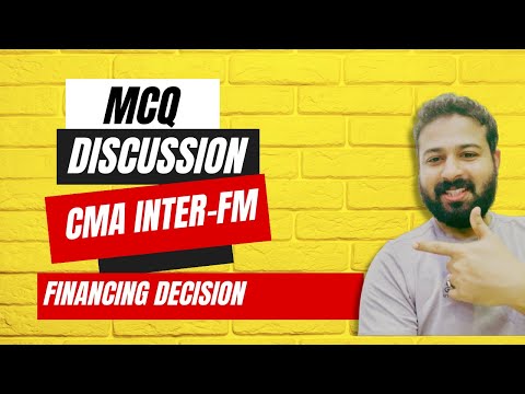 MCQ DISCUSSION|CMA INTER|FM|LEVERAGE ANALYSIS|DIVIDEND POLICY|EBIT EPS INDIFFERENCE POINT|CMARAMEES