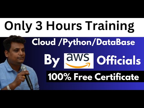 Amazon Only 3 Hours Training With Official Free Certificate | 2024 Certification Online