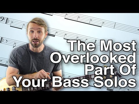 How To Use 'Conscious Rhythm' To Create Better Bass Solos