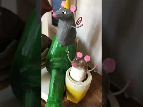 Remy’s birthday, ratatouille inspired automata wood toy