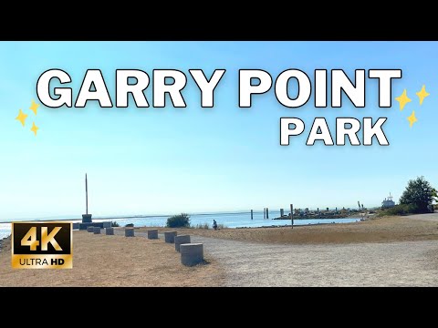 Walk Around Stunning Richmond Garry Point Park [4K]