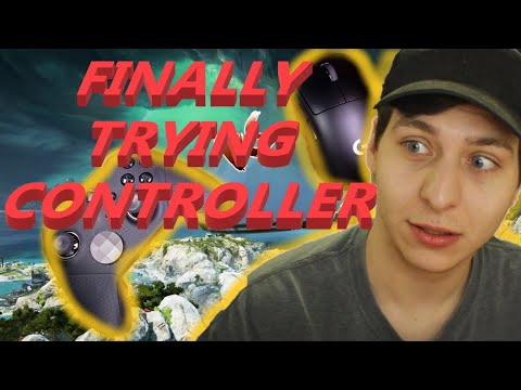 MnK Player Tries Controller