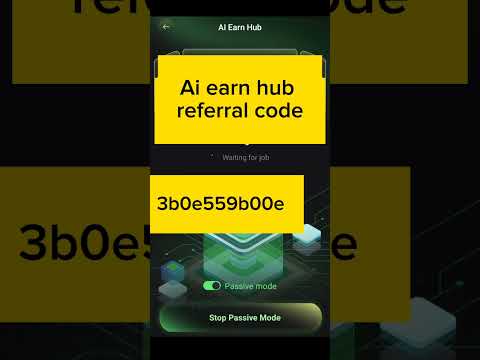 ai earn hub referral code. ai earn hub mining referral code. ai earn hub mining