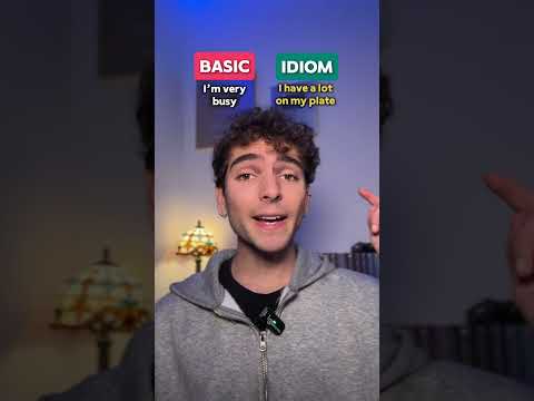 BASIC ENGLISH vs IDIOMS 🇬🇧