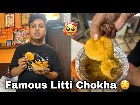 Bihar Ka Famous Litti Chokha Khaya 😍 Pure 2 Saal Ke Baad | Patna Street Food Tour