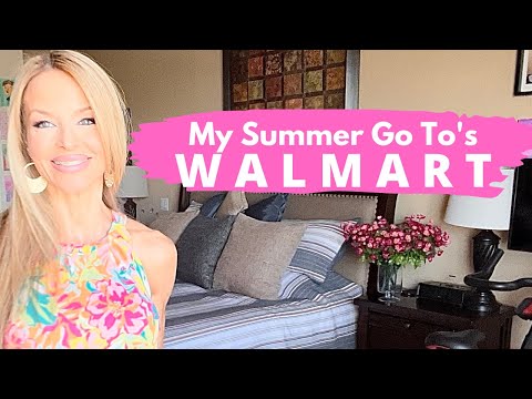 New Walmart Tryon Haul | Summer Favorites | Healthy Snack Ideas | Fashion Over 40