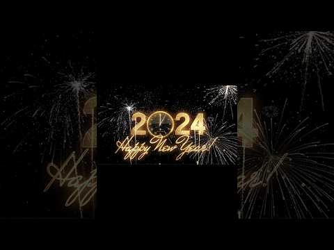 Glamorous Happy New Year 2024 Countdown Clock | Epic