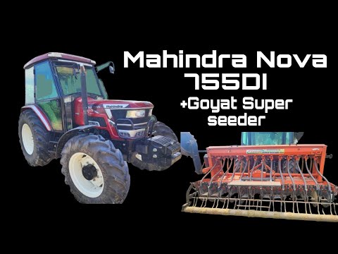 #Mahindra #NOVO755DI 4*4 #ACCabin + #GoyatSuperseeder