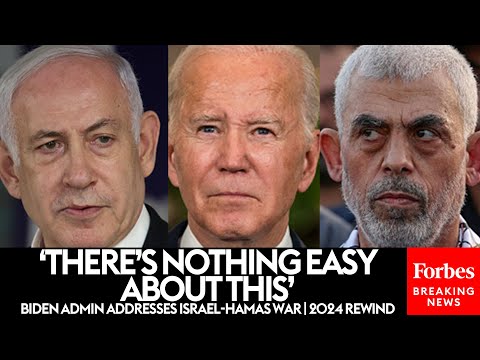 2024 REWIND: Biden Administration Grapples With The Israel-Hamas War