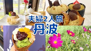 【夫婦vlog】丹波市で秋の味覚 栗スイーツ巡り