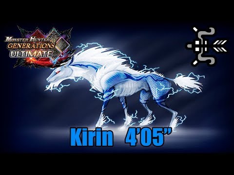 MHGU | [G3] The Phantom Beast! - Kirin (Valor Rapid Bow) 4'05''