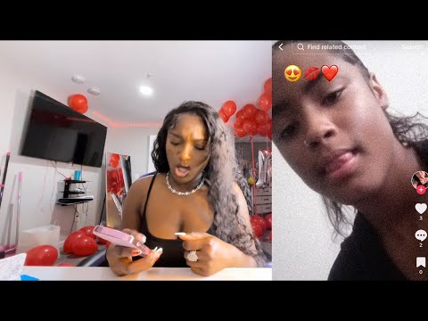 REACTING TO MY SUBSCRIBERS TIKTOKS *LOOK WHAT THIS GIRL WAS DOING WITH HER TONGUE* 😱🤬