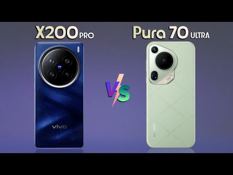 Vivo X200 Pro Vs Huawei Pura 70 Ultra [ Full Comparison ] New Animation