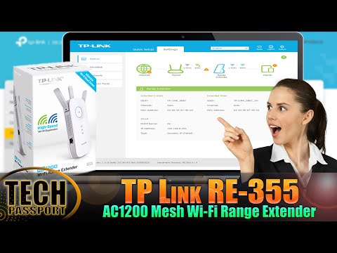 How to Set up TP-Link Range Extender RE355 📶 Optimise Wireless Network Coverage & WiFi Connection