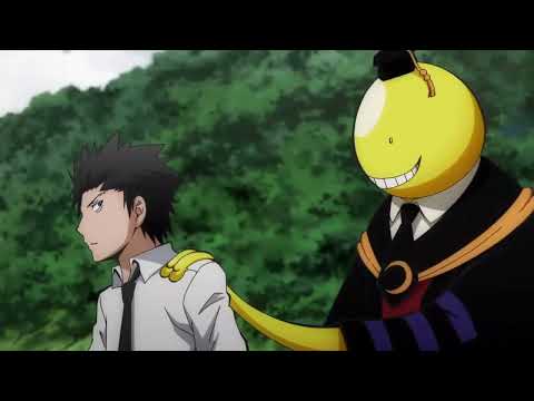 Ansatsu Kyoushitsu - Koro-Sensei Talks To Karasuma About What It Means To Be A Teacher