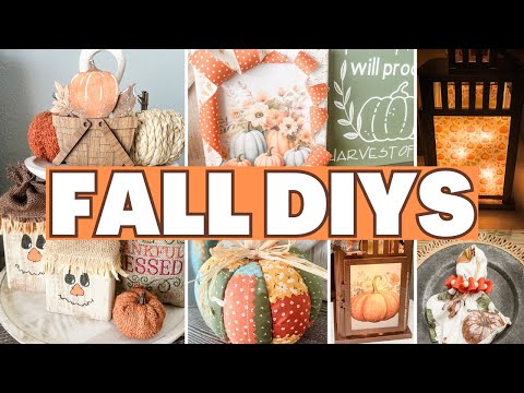 🍁 Easy & Affordable Fall Home Decor DIYs for a Stunning Home  I  Fall Crafts You Can Make Today!