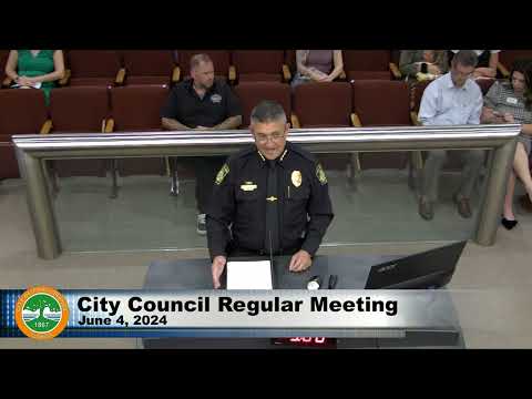 City Council Regular Meeting - 6/4/2024