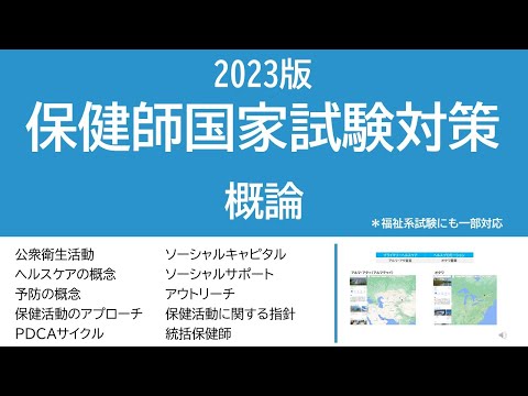 2023保健師国家試験対策・概論