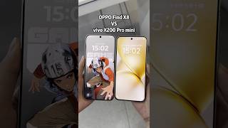 Vivo X200 Pro Mini vs Oppo Find X8 Bazels Comparison #oppofindx8 #vivox200pro